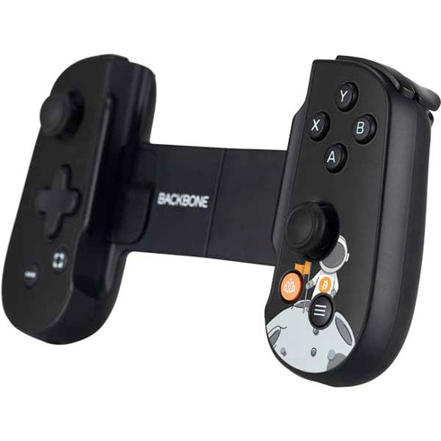 Bitcoin Astronaut Backbone One for iPhone Game Controller Skin