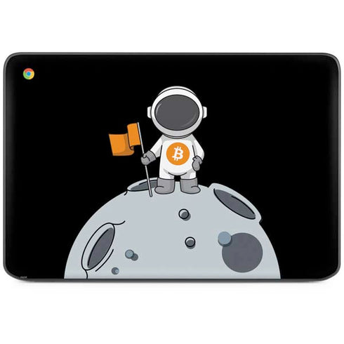 Bitcoin Astronaut HP Chromebook Skin