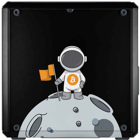 Bitcoin Astronaut Cooler Master MasterBox Q300L Mini Tower Skin