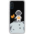 Bitcoin Astronaut Galaxy A10e Clear Case