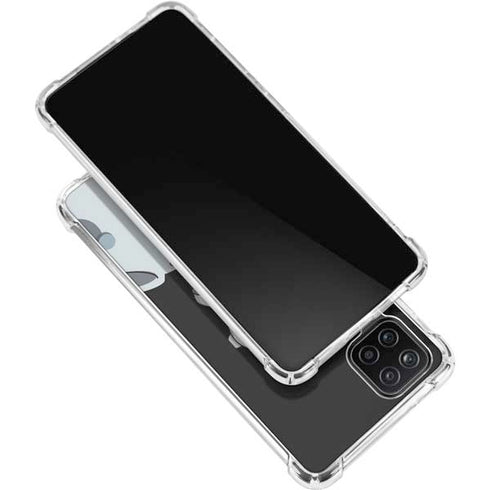 Bitcoin Astronaut Galaxy A12 Clear Case