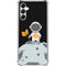 Bitcoin Astronaut Galaxy A14 5G Clear Case