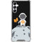 Bitcoin Astronaut Galaxy A15 5G Clear Case