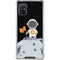 Bitcoin Astronaut Galaxy A51 5G Clear Case