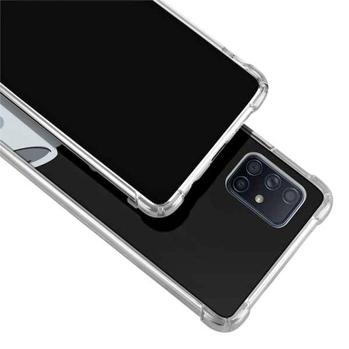 Bitcoin Astronaut Galaxy A51 5G Clear Case