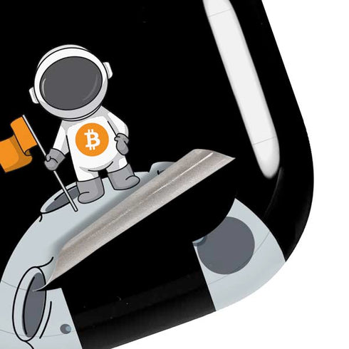 Bitcoin Astronaut Galaxy Buds Pro Skin