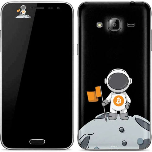 Bitcoin Astronaut Galaxy J3 Skin