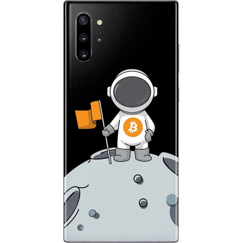 Bitcoin Astronaut Galaxy Note 10 Plus Skin