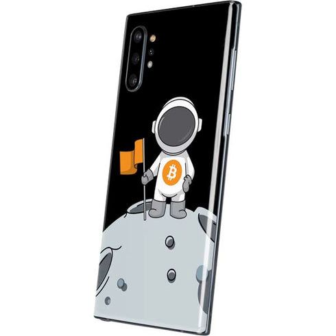Bitcoin Astronaut Galaxy Note 10 Plus Skin
