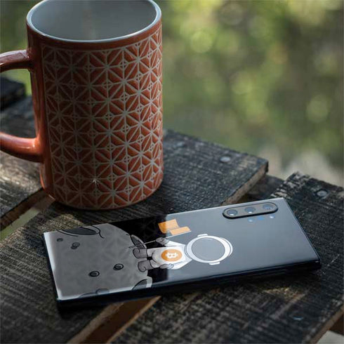 Bitcoin Astronaut Galaxy Note 10 Plus Skin