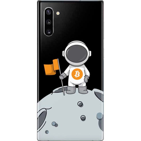 Bitcoin Astronaut Galaxy Note 10 Skin