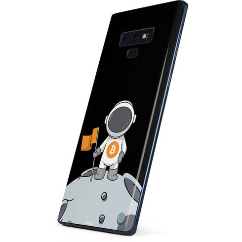 Bitcoin Astronaut Galaxy Note 9 Skin
