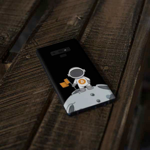 Bitcoin Astronaut Galaxy Note 9 Skin