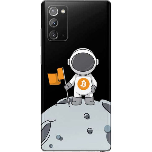 Bitcoin Astronaut Galaxy Note20 5G Skin