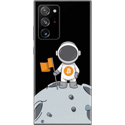 Bitcoin Astronaut Galaxy Note20 Ultra 5G Skin