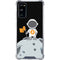 Bitcoin Astronaut Galaxy S20 FE Clear Case
