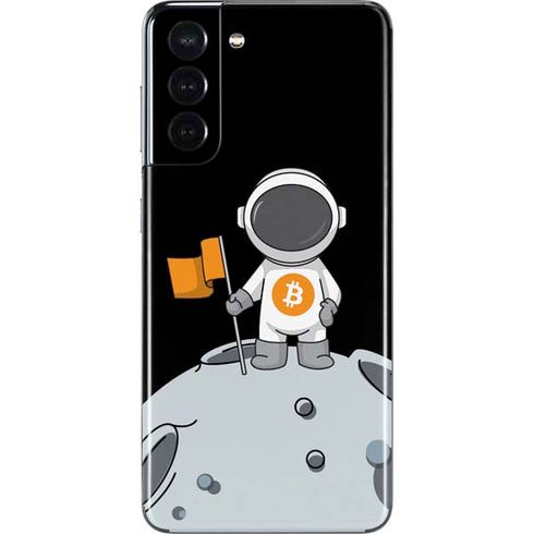 Bitcoin Astronaut Galaxy S21 5G Skin