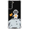 Bitcoin Astronaut Galaxy S21 Plus 5G Clear Case