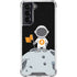 Bitcoin Astronaut Galaxy S22 Clear Case