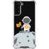 Bitcoin Astronaut Galaxy S22 Plus Clear Case