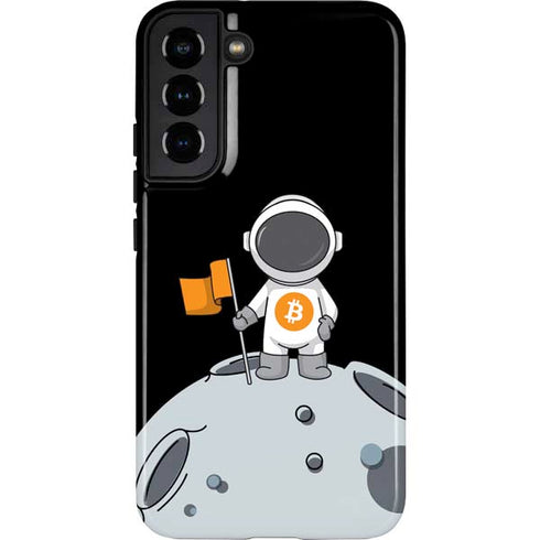 Bitcoin Astronaut Galaxy S22 Plus Pro Case