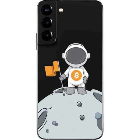Bitcoin Astronaut Galaxy S22 Plus Skin