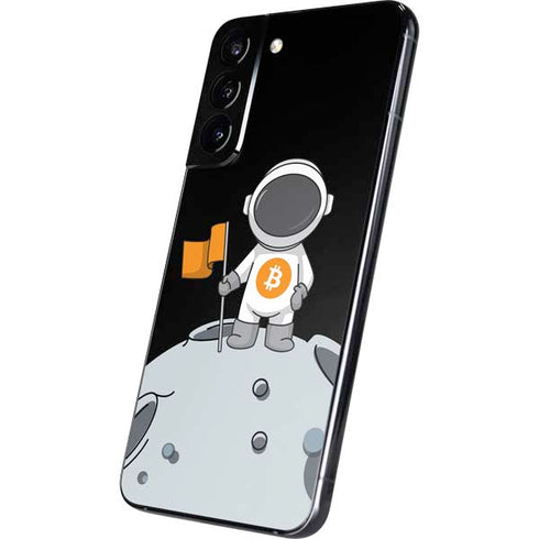 Bitcoin Astronaut Galaxy S22 Plus Skin