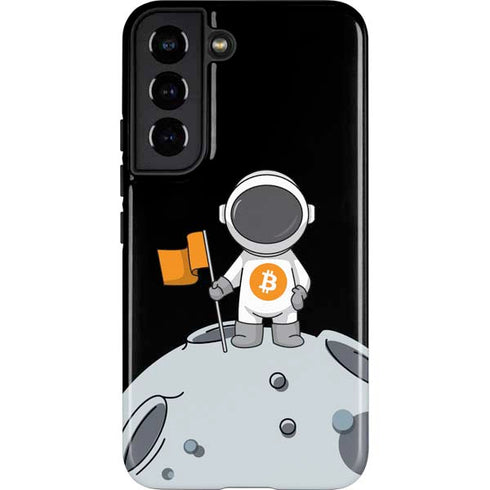 Bitcoin Astronaut Galaxy S22 Pro Case