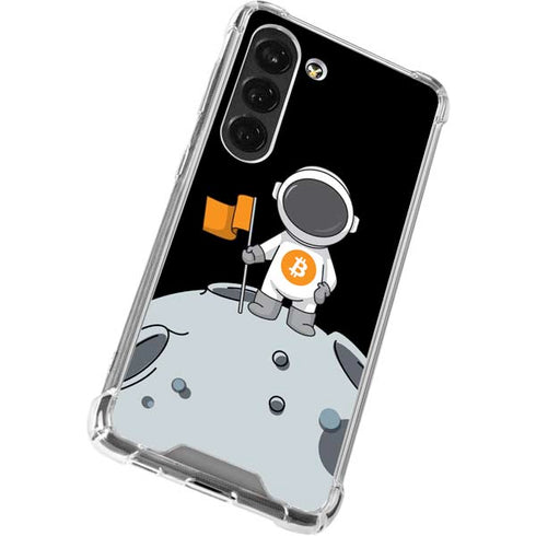 Bitcoin Astronaut Galaxy S23 Clear Case