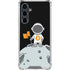 Bitcoin Astronaut Galaxy S23 FE Clear Case