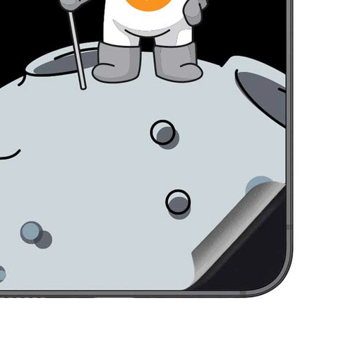 Bitcoin Astronaut Galaxy S23 FE Skin