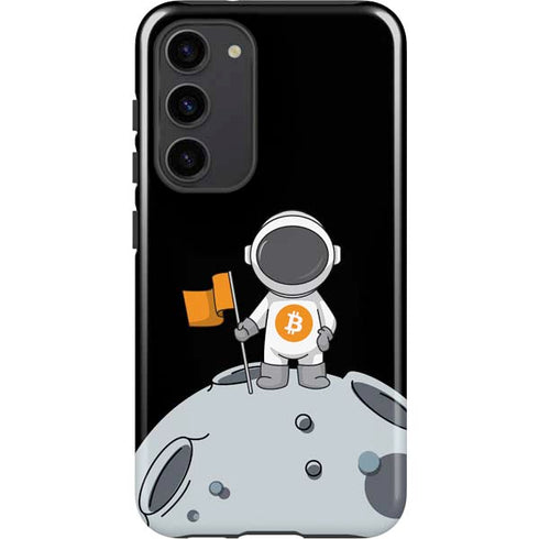 Bitcoin Astronaut Galaxy S23 Plus Pro Case