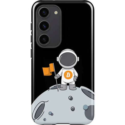Bitcoin Astronaut Galaxy S23 Pro Case
