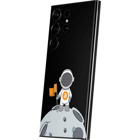 Bitcoin Astronaut Galaxy S23 Ultra Skin