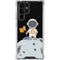 Bitcoin Astronaut Galaxy S24 Ultra Clear Case