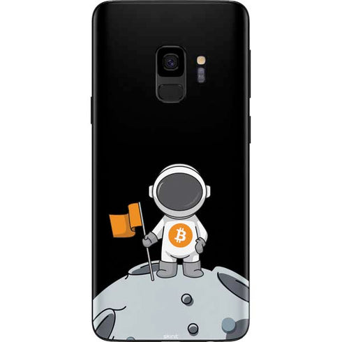 Bitcoin Astronaut Galaxy S9 Skin