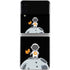 Bitcoin Astronaut Galaxy Z Flip3 5G Skin