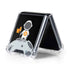 Bitcoin Astronaut Galaxy Z Flip5 5G Clear Case