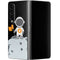 Bitcoin Astronaut Galaxy Z Fold4 5G Skin