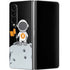 Bitcoin Astronaut Galaxy Z Fold4 5G Skin