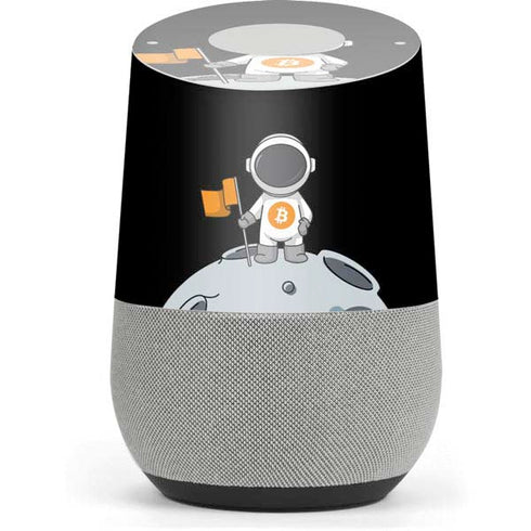 Bitcoin Astronaut Google Home Skin
