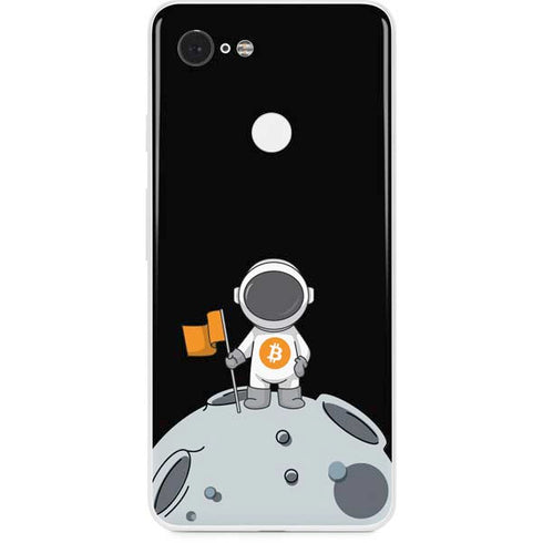 Bitcoin Astronaut Google Pixel 3 Skin