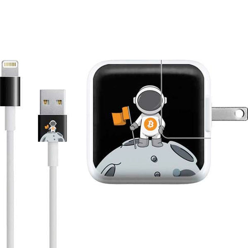 Bitcoin Astronaut iPad Charger (10W USB) Skin