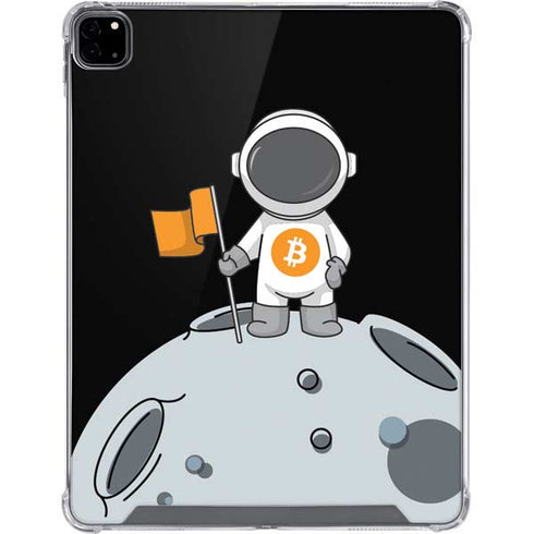 Bitcoin Astronaut iPad Pro 12.9in (2020) Clear Case