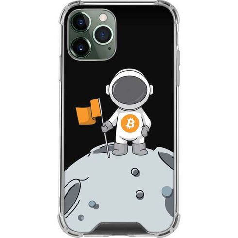 Bitcoin Astronaut iPhone 12 Pro Clear Case