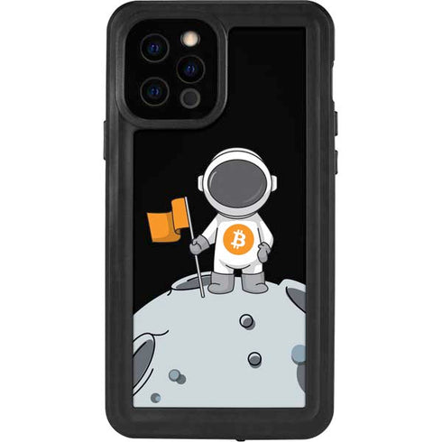 Bitcoin Astronaut iPhone 12 Pro Waterproof Case