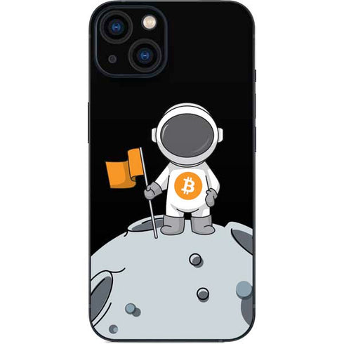 Bitcoin Astronaut iPhone 14 Plus Skin