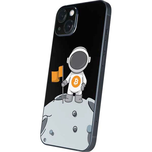 Bitcoin Astronaut iPhone 15 Plus Skin