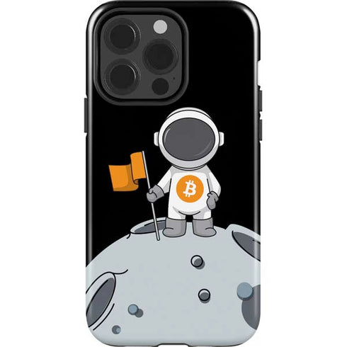 Bitcoin Astronaut iPhone 15 Pro Impact Case