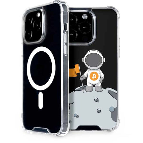 Bitcoin Astronaut iPhone 14 Pro MagSafe Case